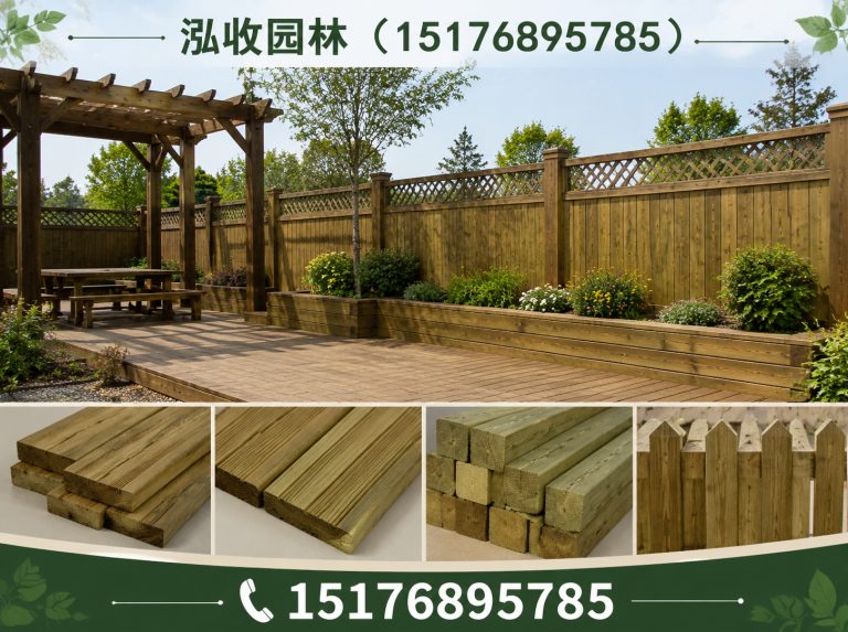 甘孜防腐木凉亭展示图